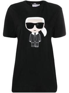 Karl Lagerfeld футболка Karl Legend с логотипом