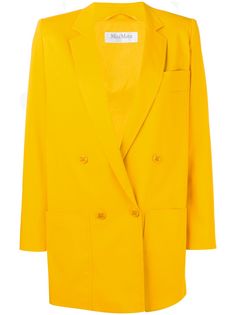 Max Mara двубортный блейзер