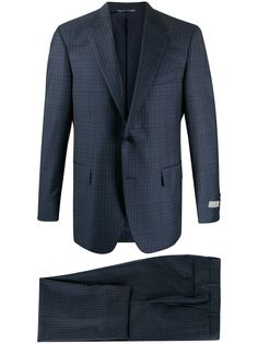 Canali костюм-двойка строгого кроя