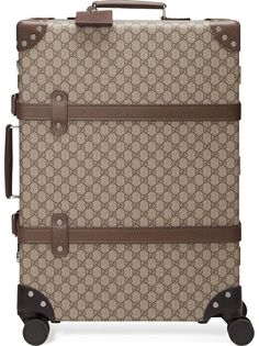 Gucci чемодан с логотипом GG из коллаборации с Globe-Trotter