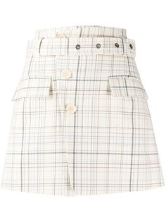 MRZ юбка мини Gonna в клетку