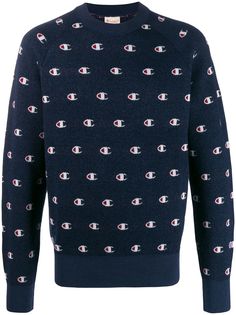 Champion джемпер вязки интарсия с логотипом