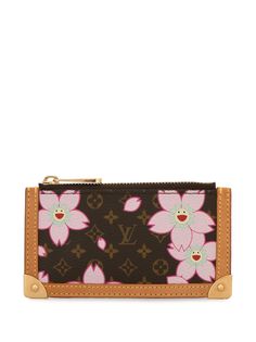 Louis Vuitton кошелек Blossom Pochette Cles из коллаборации с Takashi Murakami