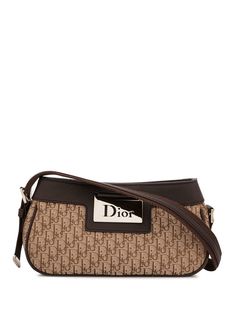 Christian Dior сумка на плечо Street Chic с узором Trotter