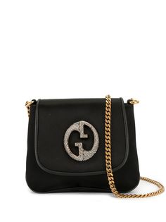 Gucci Pre-Owned сумка на плечо с логотипом и цепочным ремнем