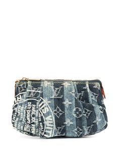 Louis Vuitton клатч Trousse Raye