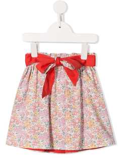 Familiar юбка с цветочным принтом и бантом