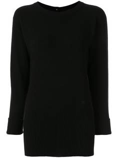 Chanel Pre-Owned кашемировый джемпер с пуговицами