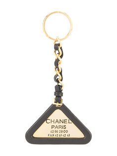 Chanel Pre-Owned брелок для ключей с логотипом