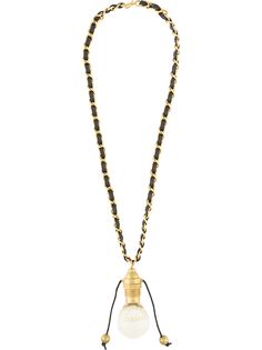 Chanel Pre-Owned колье 1994-го с подвеской в виде лампочки