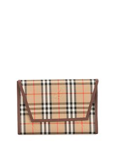 Burberry Pre-Owned обложка для блокнота в клетку Vintage Check