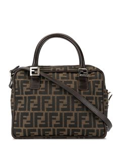 Fendi Pre-Owned сумка через плечо с узором Zucca