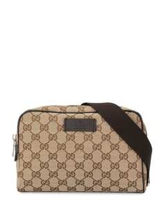 Gucci Pre-Owned поясная сумка с узором GG Supreme