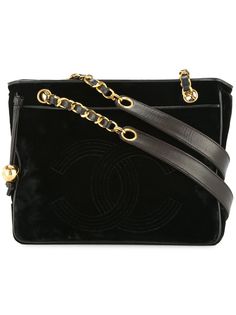 Chanel Pre-Owned сумка-тоут с цепочками