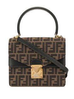 Fendi Pre-Owned сумка-тоут с узором Zucca