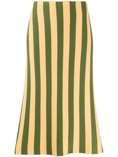 Sunnei юбка миди в полоску