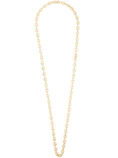 Givenchy Pre-Owned цепочное колье с логотипом G