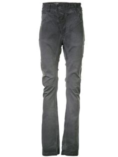 11 By Boris Bidjan Saberi брюки с эффектом потертости