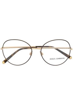 Dolce & Gabbana Eyewear очки в круглой оправе
