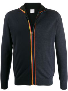 Paul Smith кардиган с отделкой в полоску