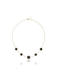 Anissa Kermiche колье Belle de Nuit из золота с камнями