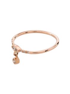 Xiao Wang кольцо Gravity из розового золота с бриллиантами