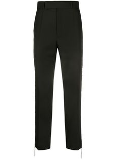 Haider Ackermann декорированные укороченные джинсы