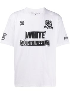 White Mountaineering футболка WM Football