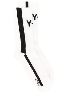 Y-3 носки с контрастными полосками