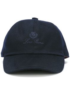 Loro Piana кепка с вышитым логотипом