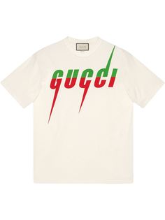 Gucci футболка с принтом Gucci Blade