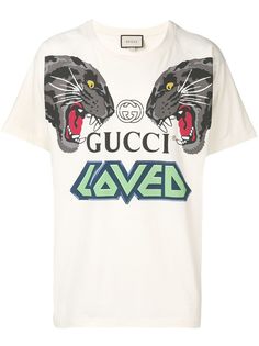 Gucci футболка Tiger с логотипом