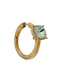 AMBUSH серьга-кольцо с камнем