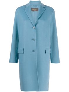 Loro Piana кашемировое однобортное пальто