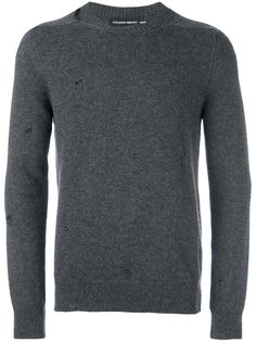 Alexander McQueen свитер с круглым вырезом