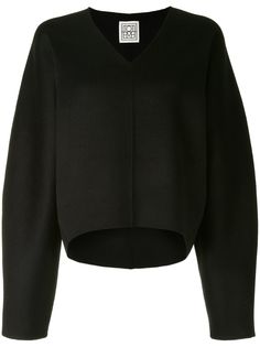 Totême джемпер тонкой вязки с V-образным вырезом
