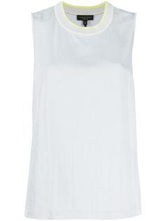 Rag & Bone топ с воротником в рубчик