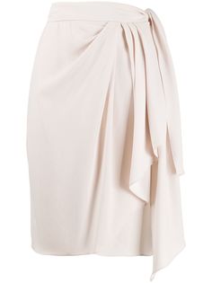 IRO юбка прямого кроя с драпировкой