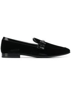 Tods бархатные лоферы Tod’S