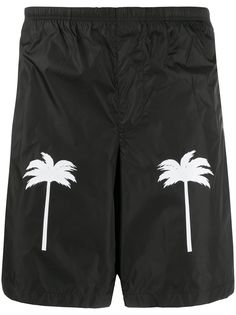 Palm Angels плавки-шорты с принтом