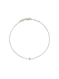 Redline 18kt white gold and diamond chain bracelet