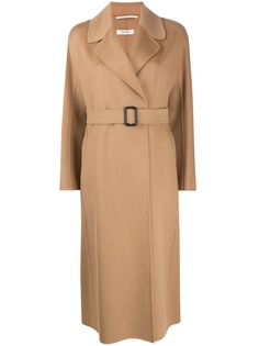 S Max Mara пальто тонкой вязки с поясом