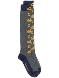 Dolce & Gabbana носки вязки интарсия с логотипом
