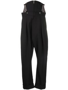 Vivienne Westwood брюки средней посадки с низким шаговым швом