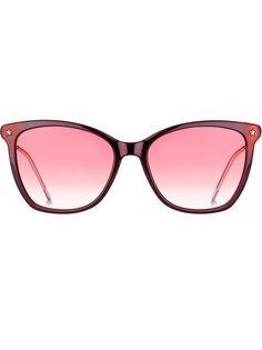 Tommy Hilfiger солнцезащитные очки в массивной оправе кошачий глаз