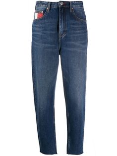 Tommy Jeans зауженные джинсы с завышенной талией