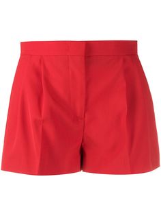 MSGM шорты с завышенной талией и драпировкой