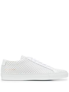 Common Projects кроссовки Achilles Low Premium с перфорацией