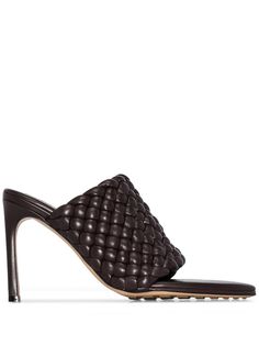 Bottega Veneta мюли с плетением Intrecciato