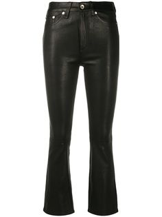 Rag & Bone укороченные расклешенные брюки